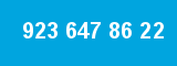 923 647 86 22 923 647 86 22